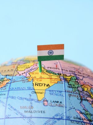 india-pinpointed-on-globe